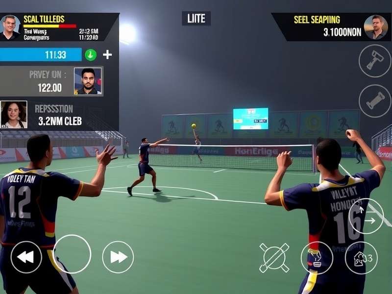 Volley Kings Mumbai Elite gameplay screenshot