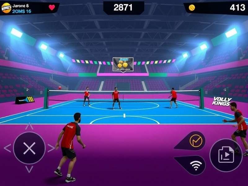 Volley Kings Mumbai Elite controls demonstration
